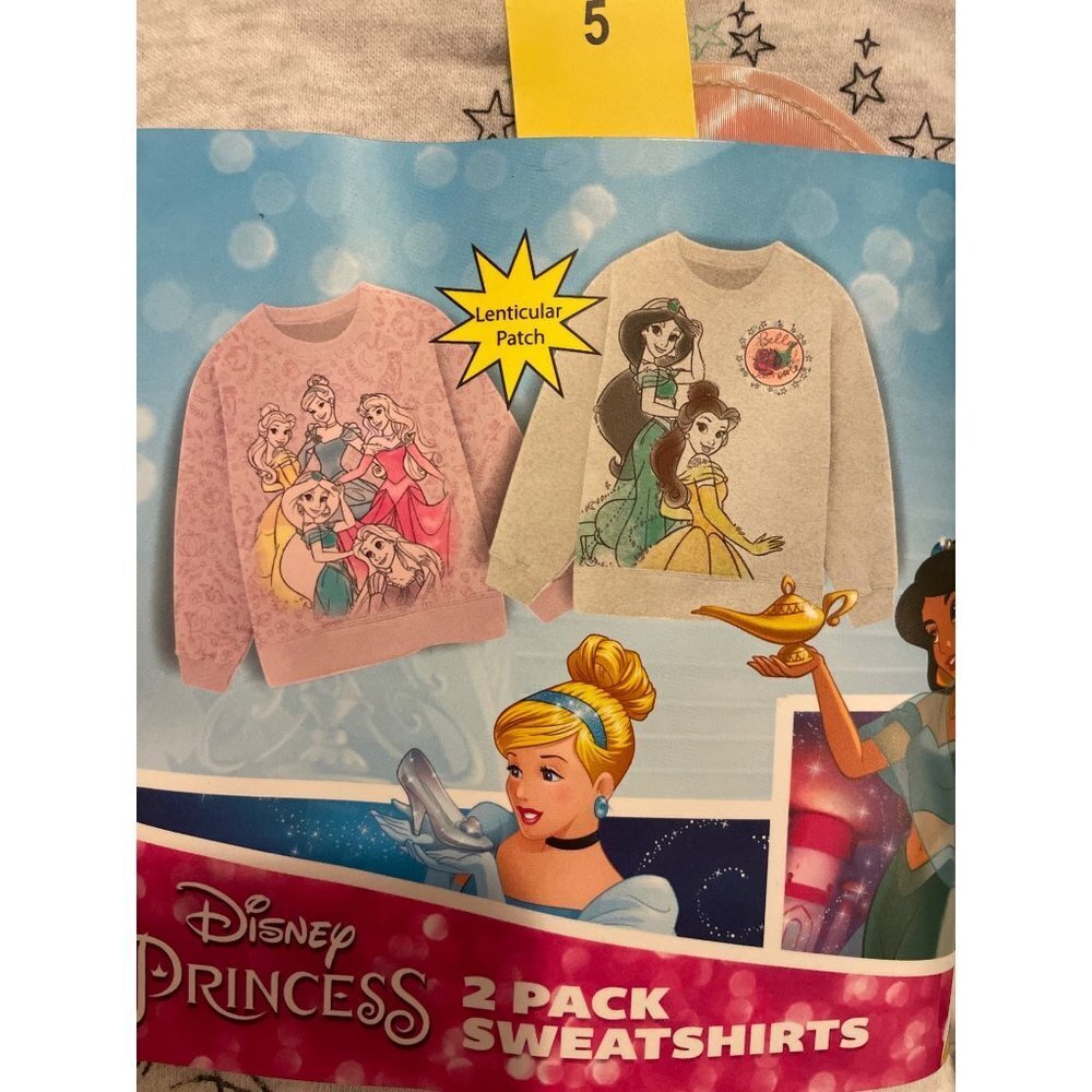Disney Princess Kids' 2-pack Sweatshirt